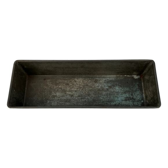 Bake King Vintage Model #44 Extra Long Metal Loaf Pan Bread Meatloaf 13" - Picture 2 of 15